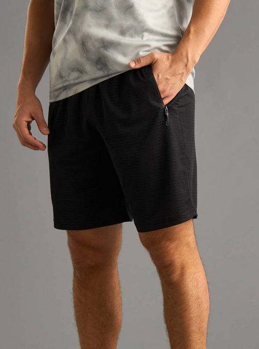 Textured Shorts