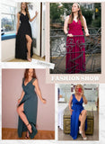 Formal Dresses Wrap V-Neck